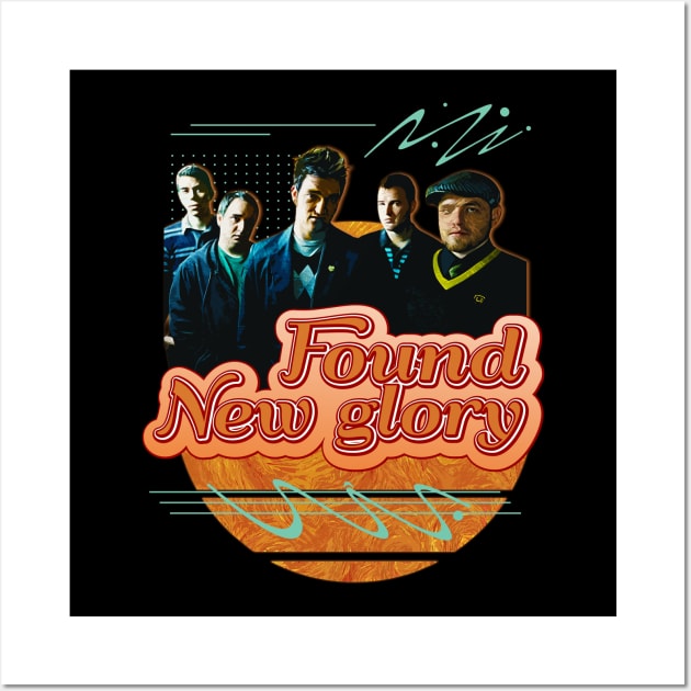 New Found Glory \\ Retro Art Wall Art by Nana On Here